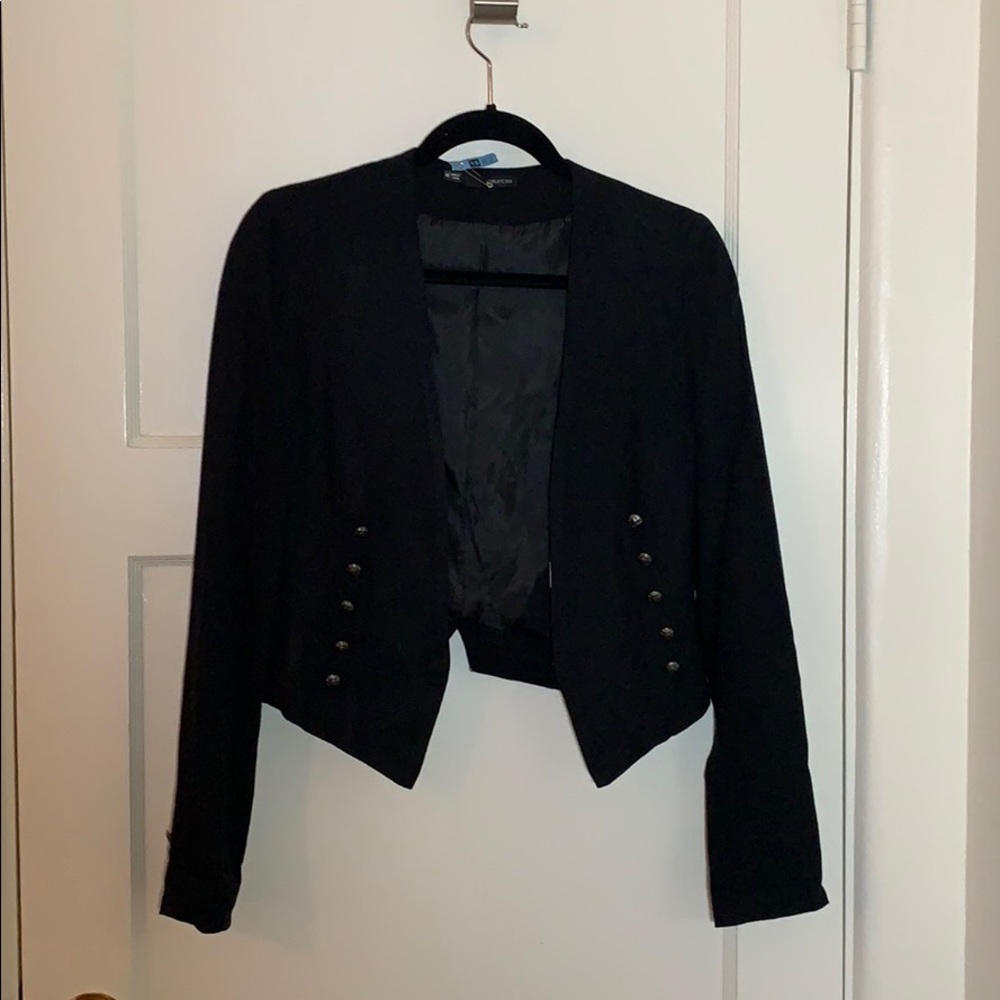 Short Rayon Blazer